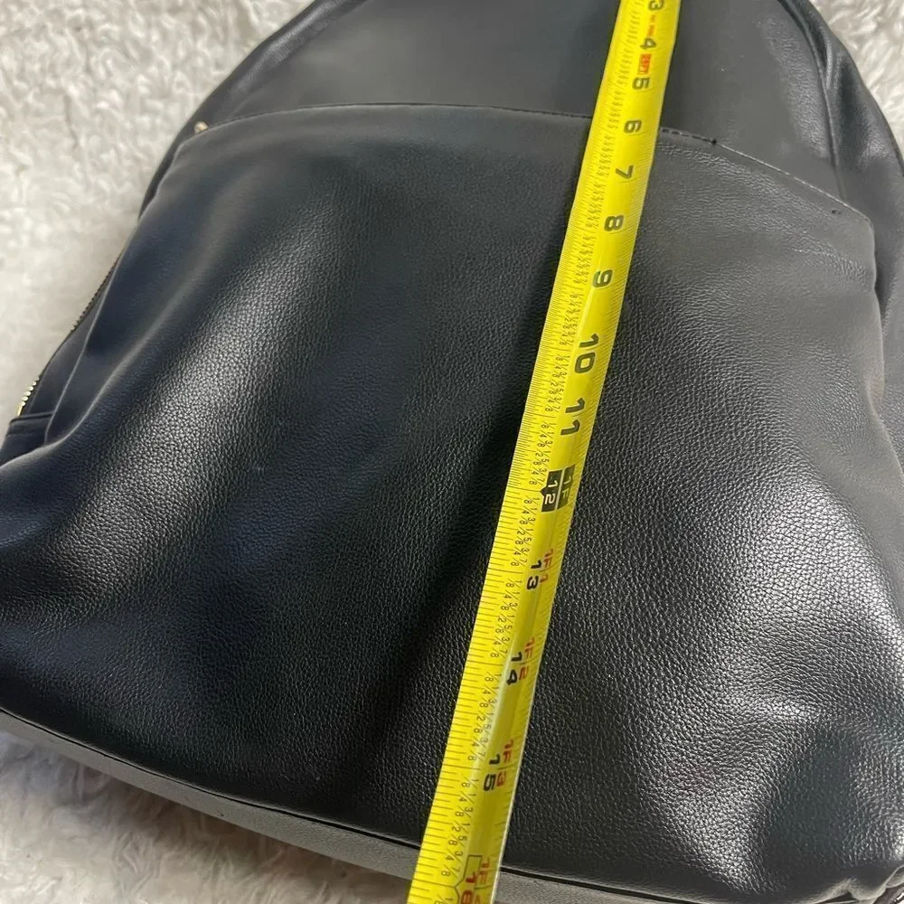 Pottery Barn Kids synthetic black large backpack with padded laptop compartment